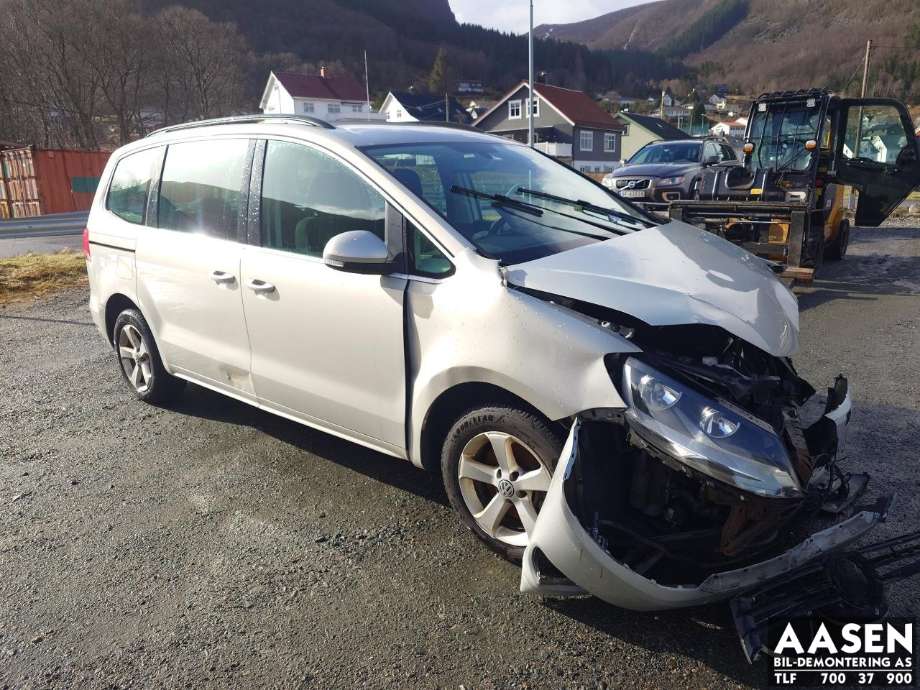 VW Sharan 2010-->> (Type II) , Motorkode: CFFB, Girkassekode: NFZ