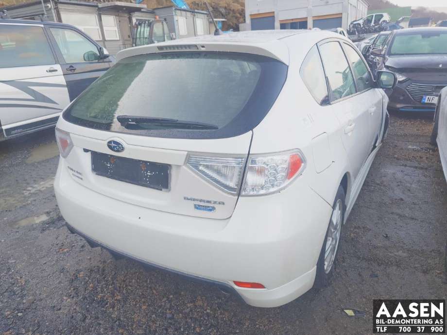 Subaru Impreza 2008-2012 (Type III) delebil , Motorkode: 10100BT820, Girkassekode: 