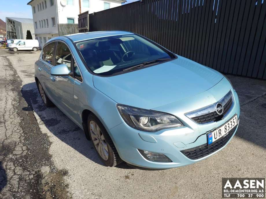 Opel Astra J 2010-2015 delebil , Motorkode: A16XER, Girkassekode: 