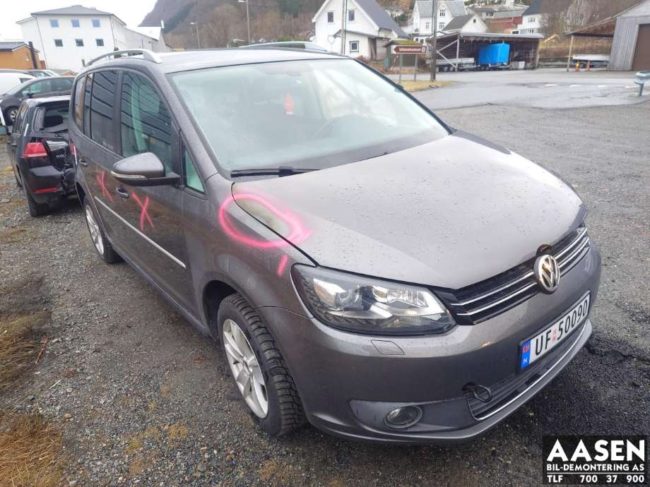 VW Touran 2010-2015 (Type I, Fase 3) , Motorkode: CFHC, Girkassekode: MSV