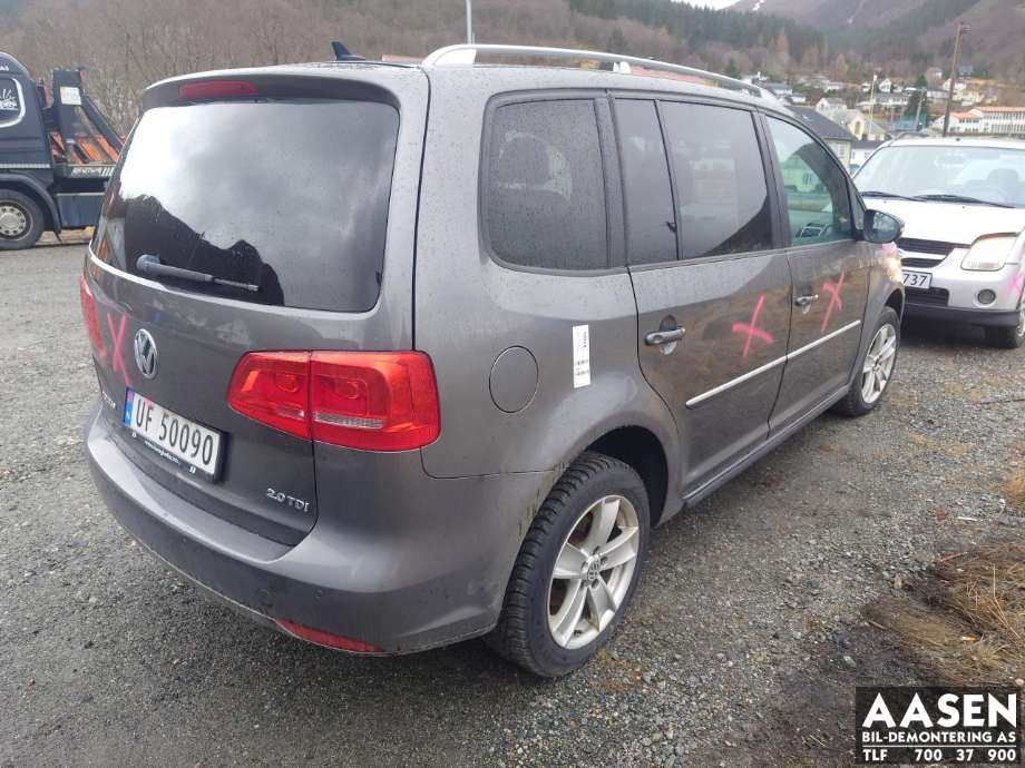 VW Touran 2010-2015 (Type I, Fase 3) , Motorkode: CFHC, Girkassekode: MSV