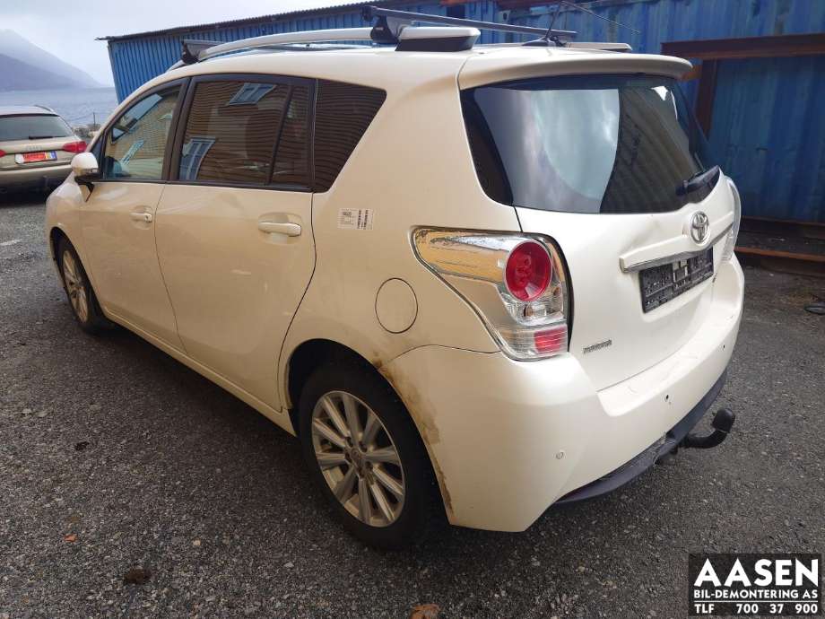 Toyota Verso 2009-2016 (Type III) , Motorkode: 1AD-FTV, Girkassekode: 