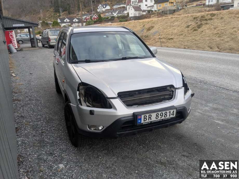 Honda CR-V 2002-2006 (Type II) , Motorkode: K20A4, Girkassekode: 