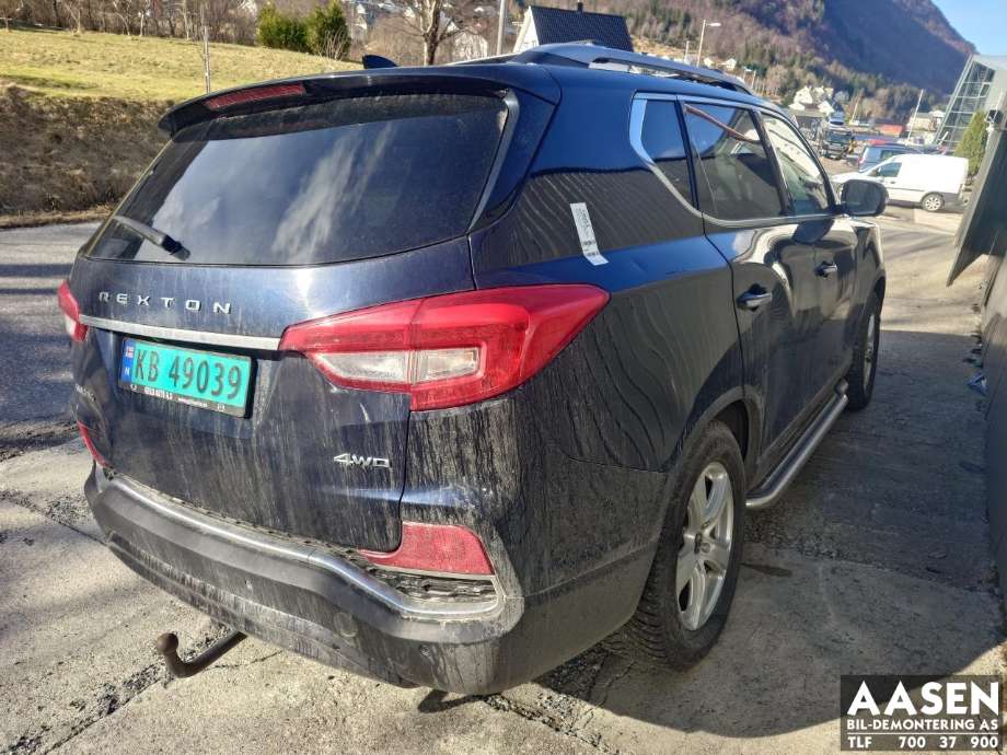 SsangYong Rexton 2018-->> (Y400) (Y400), Motorkode: 672 960, Girkassekode: