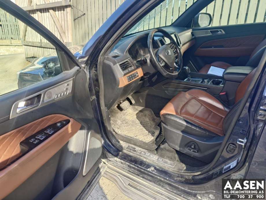 SsangYong Rexton 2018-->> (Y400) (Y400), Motorkode: 672 960, Girkassekode: