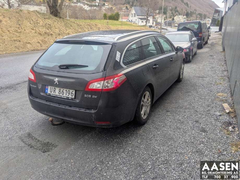 Peugeot 508 2011-2014 (Type I, Fase 1) delebil , Motorkode: RH02, Girkassekode: 