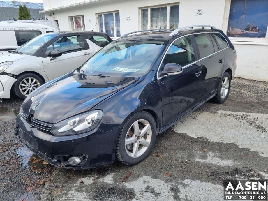 VW Golf VI, 2008-2012  delebil , Motorkode: CAY