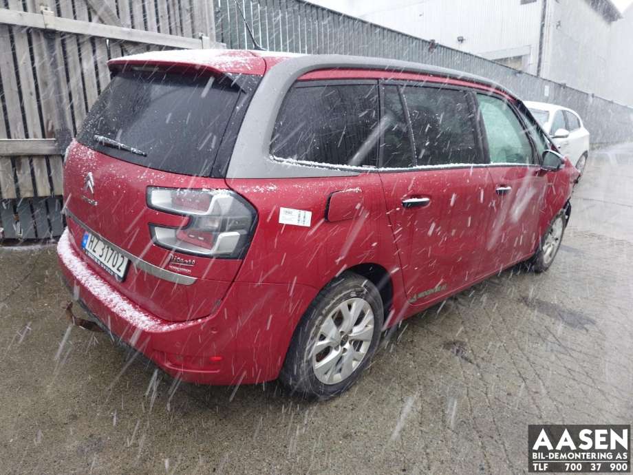 Citroën C4, Picasso 2013-2018 (Type II) , Motorkode: BHZ, Girkassekode: 