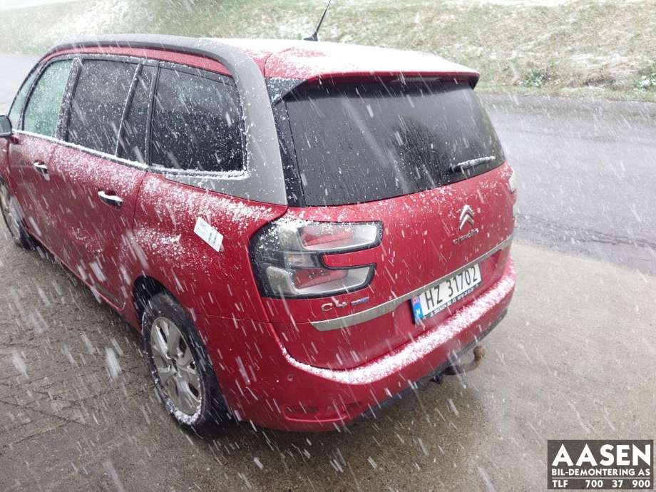 Citroën C4, Picasso 2013-2018 (Type II) , Motorkode: BHZ, Girkassekode: 