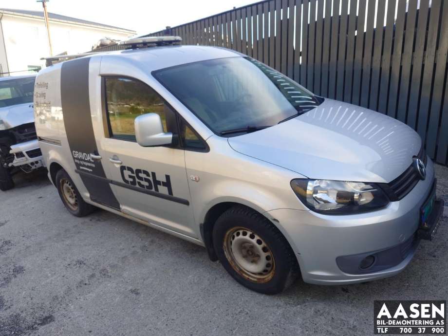 VW Caddy 2010-2015 (Type III, Fase 2) delebil , Motorkode: CAY, Girkassekode: 