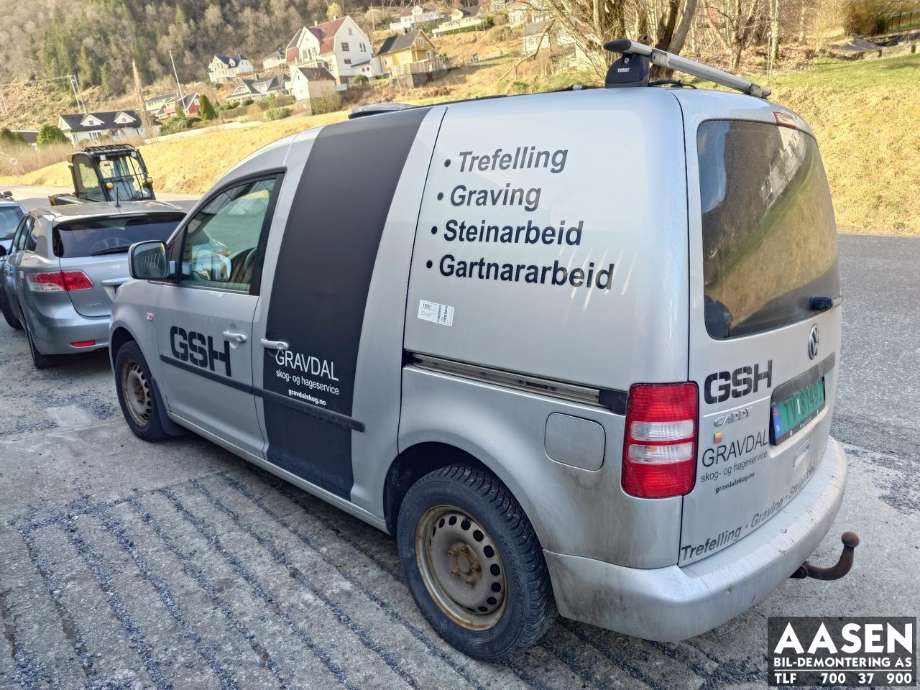 VW Caddy 2010-2015 (Type III, Fase 2) delebil , Motorkode: CAY, Girkassekode: 