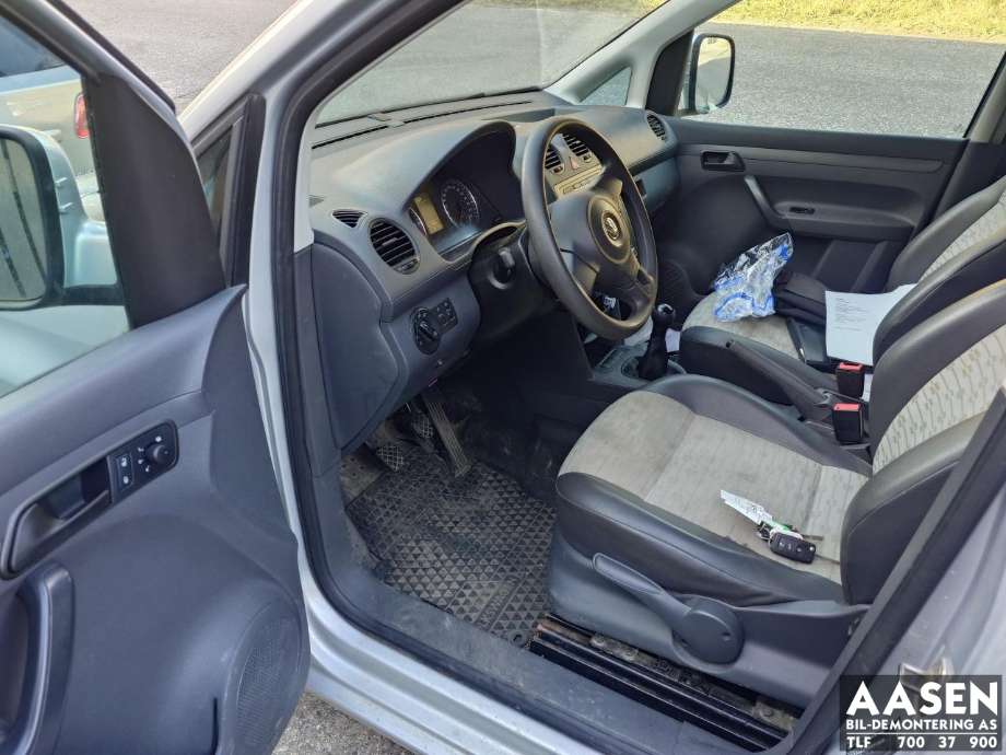 VW Caddy 2010-2015 (Type III, Fase 2) delebil , Motorkode: CAY, Girkassekode: 