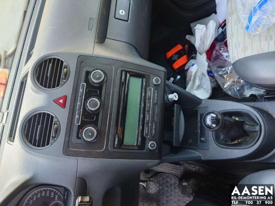 VW Caddy 2010-2015 (Type III, Fase 2) delebil , Motorkode: CAY, Girkassekode: 