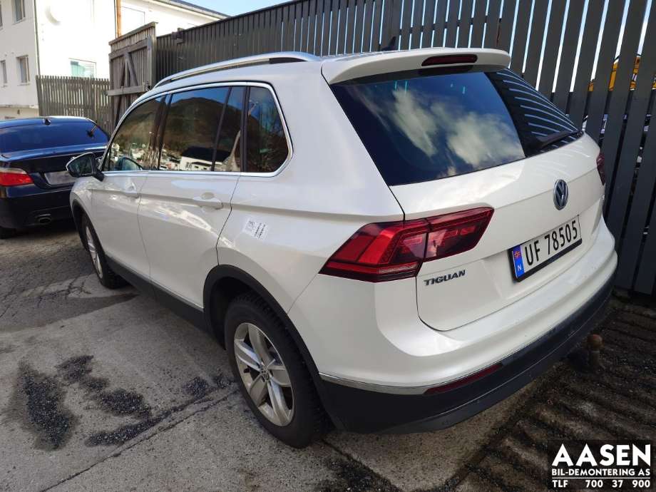 VW Tiguan 2016-2020 (Type II, Fase 1) , Motorkode: DFG, Girkassekode: 