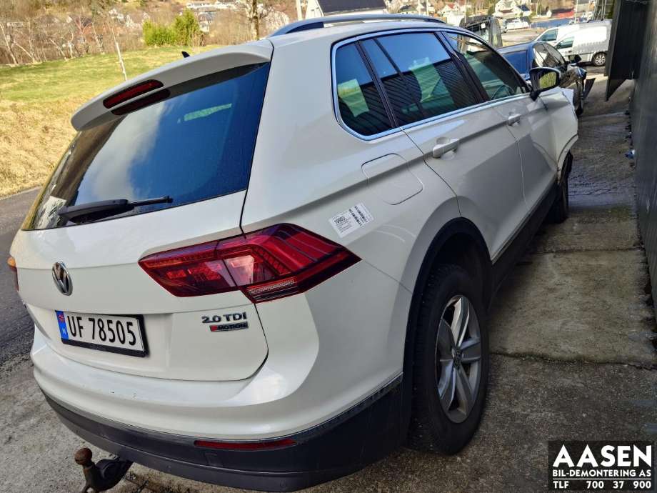 VW Tiguan 2016-2020 (Type II, Fase 1) , Motorkode: DFG, Girkassekode: 