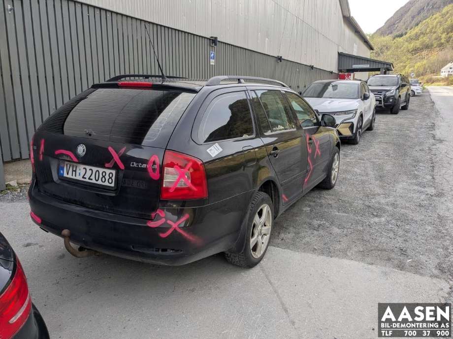 Škoda Octavia 2009-2013 (Type II, Fase 2) , Motorkode: CAYC, Girkassekode: MGN