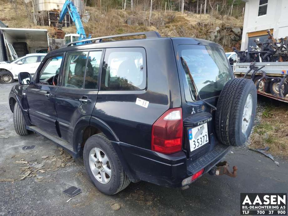 Mitsubishi Pajero 2000-2006 (Type III) delebil , Motorkode: , Girkassekode: 