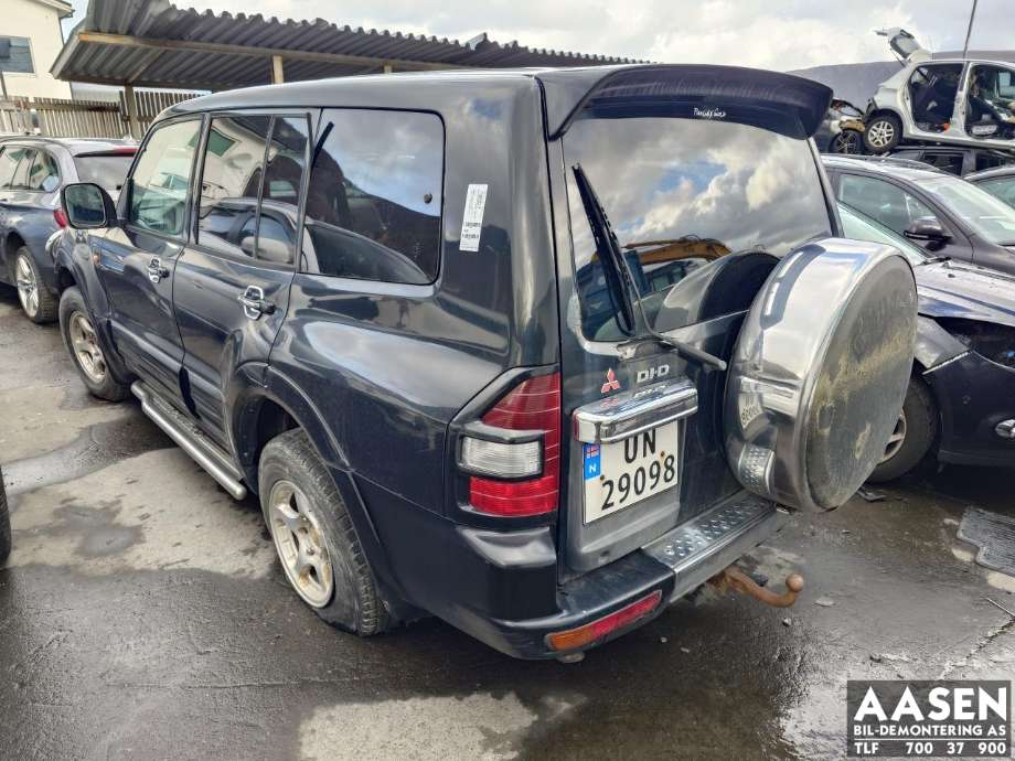 Mitsubishi Pajero 2000-2006 (Type III) , Motorkode: , Girkassekode: 