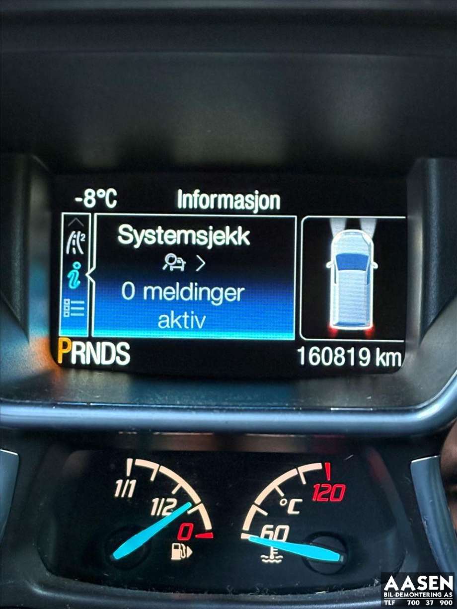 Ford Transit Connect 2018-->> Type II, Fase 2 delebil , Motorkode: XWGB, Girkassekode: 