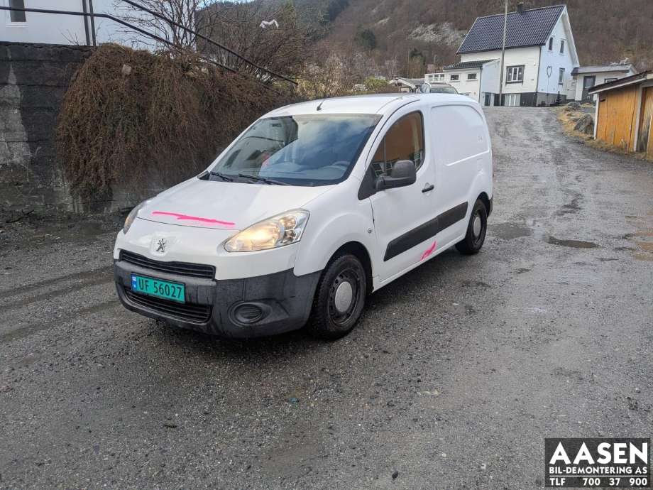 Peugeot Partner, 2008-2015 (Type II, Fase 1)  delebil , Motorkode: 9H06