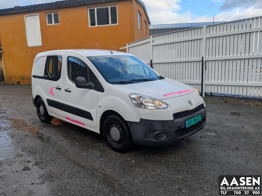 Peugeot Partner 2008-2015 (Type II, Fase 1) , Motorkode: 9H06, Girkassekode: 