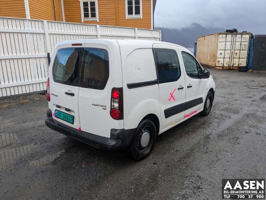Peugeot Partner 2008-2015 (Type II, Fase 1) , Motorkode: 9H06, Girkassekode: 