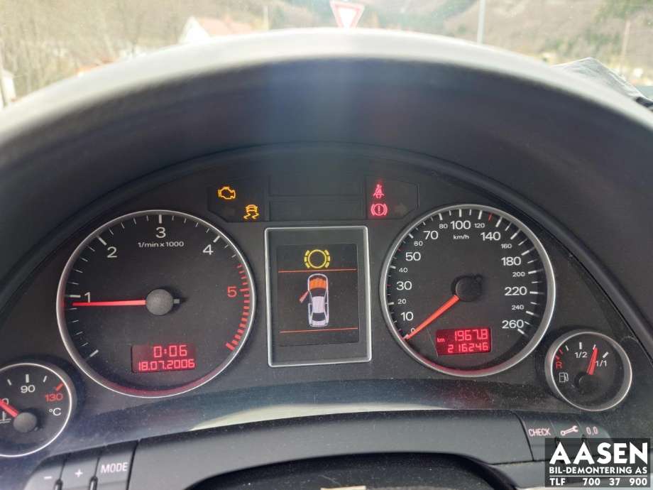Audi A4 2004-2008 (Type III) (B7) delebil , Motorkode: BPW, Girkassekode: 