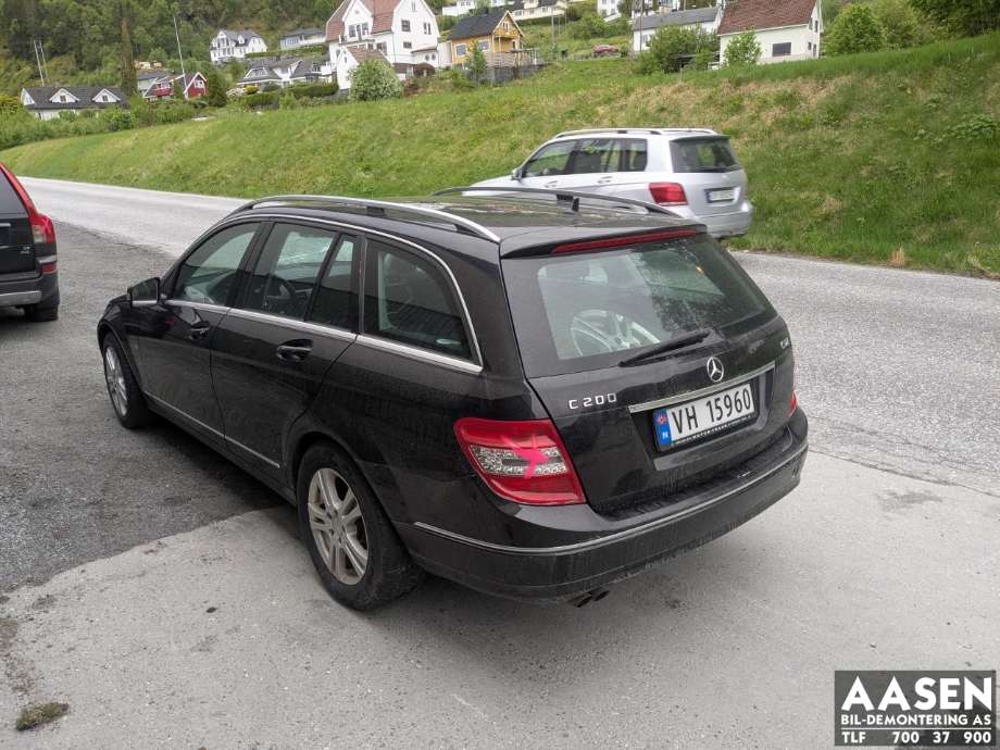 Mercedes C-Klasse 2007-2011 (Fase 1) (W204) (W204), Motorkode: 646811, Girkassekode: 