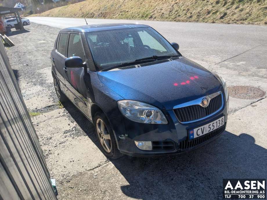 Škoda Fabia 2007-2010 (Type II, Fase 1) , Motorkode: BSW, Girkassekode: