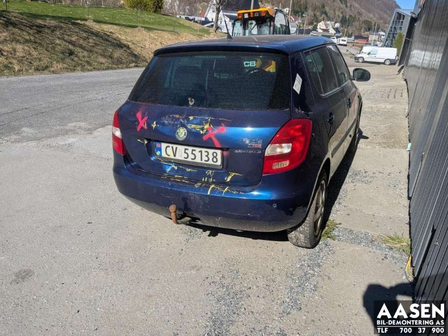 Škoda Fabia 2007-2010 (Type II, Fase 1) , Motorkode: BSW, Girkassekode: