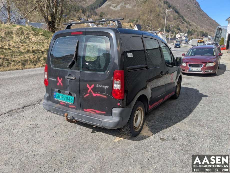 Citroën Berlingo 2008-2015 (Type II, Fase 1) , Motorkode: 9H02 / 9HT, Girkassekode: 
