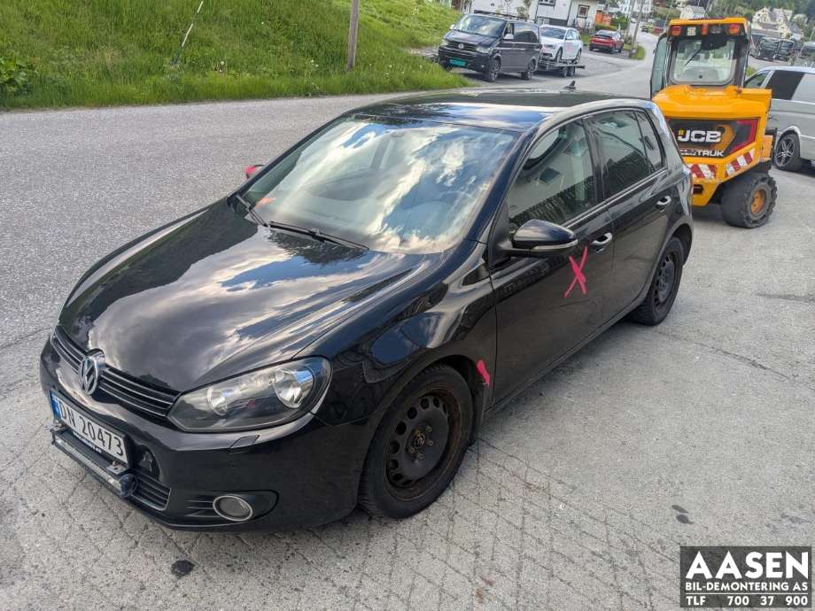 VW Golf VI 2008-2012 , Motorkode: CBA, Girkassekode: 
