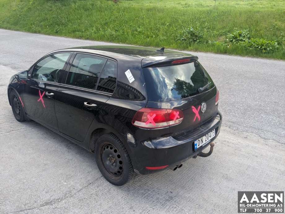 VW Golf VI 2008-2012 , Motorkode: CBA, Girkassekode: 