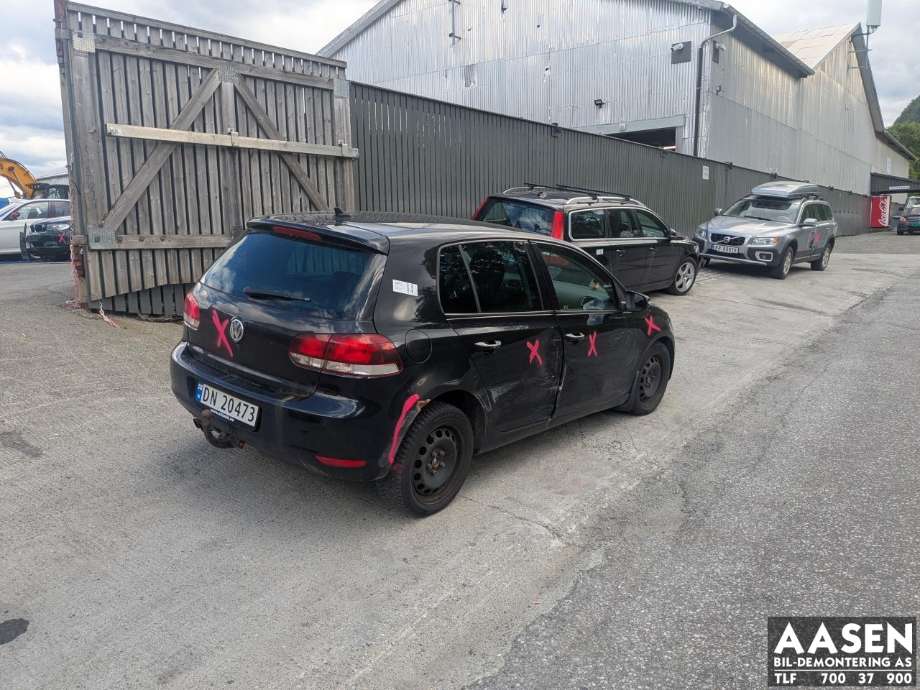 VW Golf VI 2008-2012 , Motorkode: CBA, Girkassekode: 