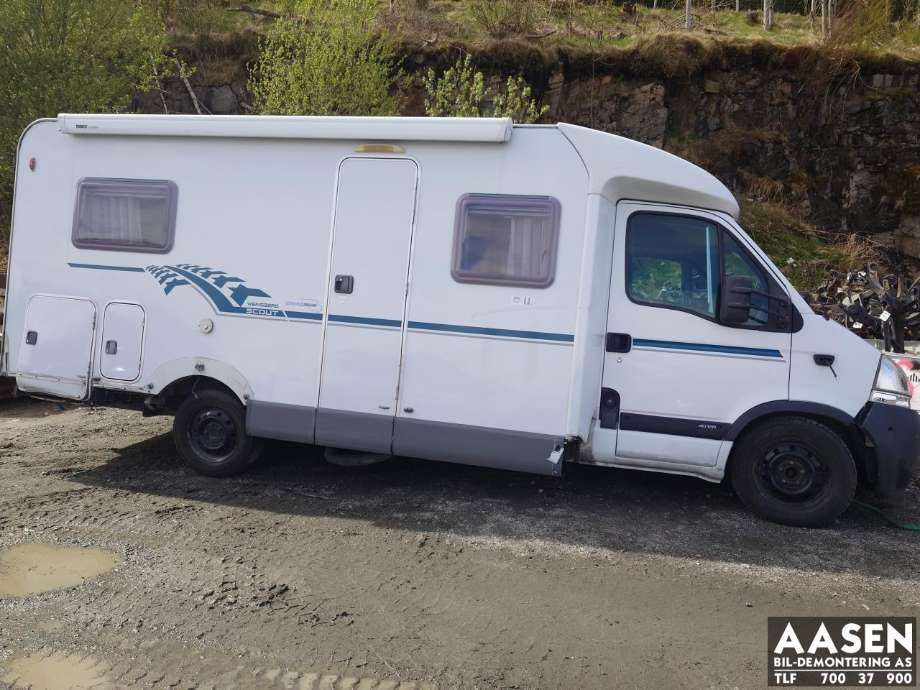 Renault Master 2002-2010 (Type II, Fase 2) , Motorkode: G9U 650, Girkassekode: 