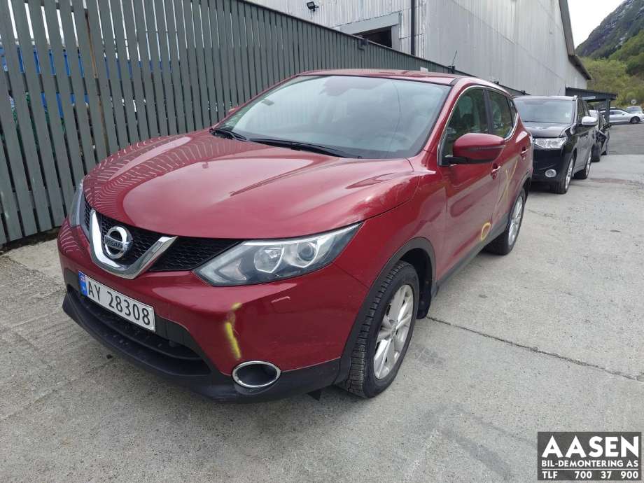 Nissan Qashqai, 2014-2021 (Type II)  delebil , Motorkode: K9K