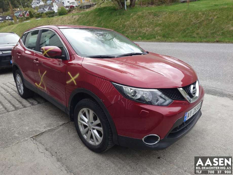 Nissan Qashqai 2014-2021 (Type II) , Motorkode: K9K, Girkassekode: 