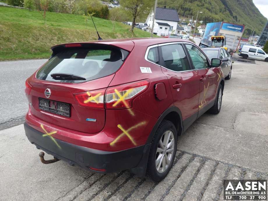 Nissan Qashqai 2014-2021 (Type II) , Motorkode: K9K, Girkassekode: 