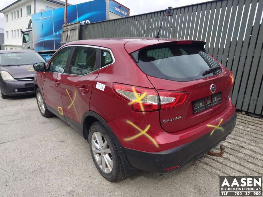 Nissan Qashqai 2014-2021 (Type II) , Motorkode: K9K, Girkassekode: 