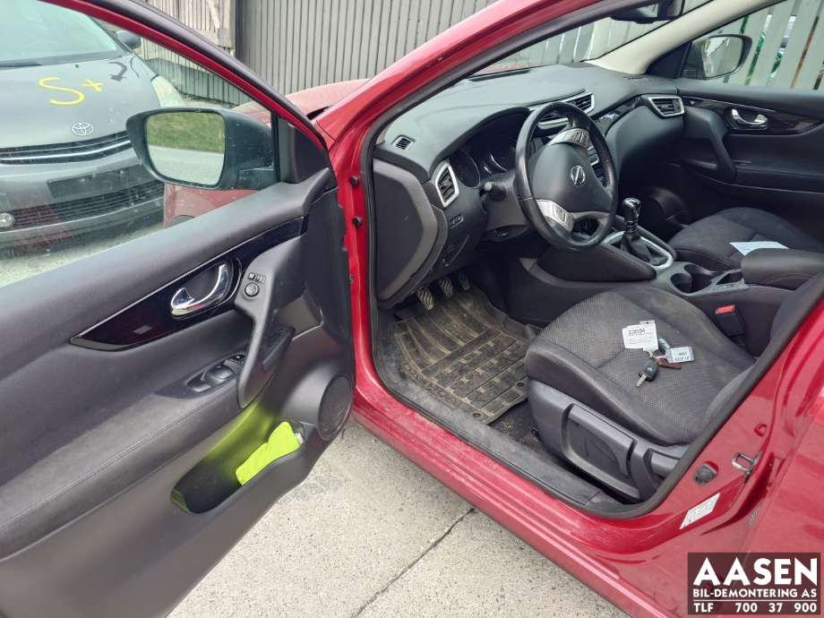 Nissan Qashqai 2014-2021 (Type II) , Motorkode: K9K, Girkassekode: 