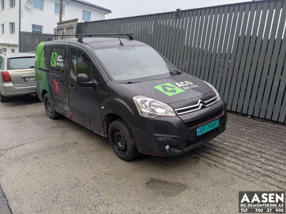 Citroën Berlingo 2015-2019 (Type II, Fase 2) , Motorkode: BHY, Girkassekode: 