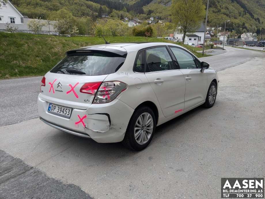 Citroën C4 2011-2017 (Type II) delebil , Motorkode: 9H05, Girkassekode: 