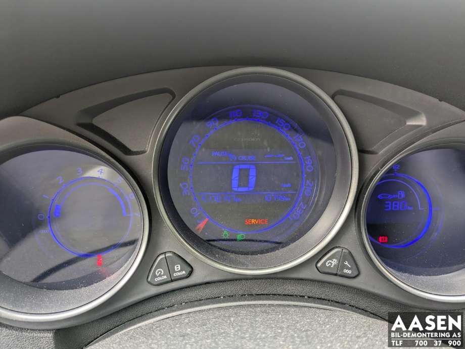 Citroën C4 2011-2017 (Type II) delebil , Motorkode: 9H05, Girkassekode: 