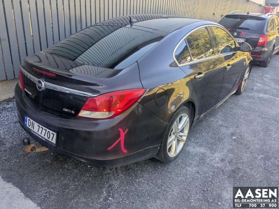 Opel Insignia A 2009-2014 delebil , Motorkode: A20DTH, Girkassekode: A6-AF40|EL