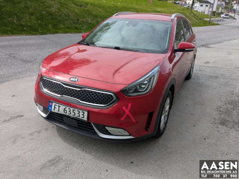 Kia Niro 2016-2021 delebil , Motorkode: G4LE-6d TEMP|NA, Girkassekode: 