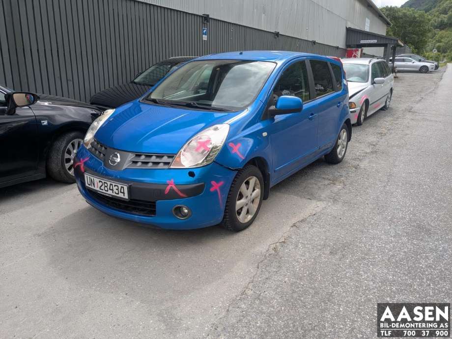Nissan Note, 2006-2013 (Type I)  delebil , Motorkode: K9K
