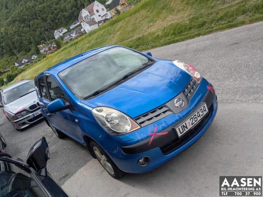 Nissan Note 2006-2013 (Type I) delebil , Motorkode: K9K, Girkassekode: 
