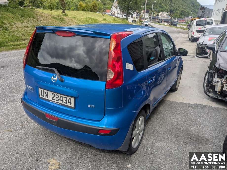 Nissan Note 2006-2013 (Type I) delebil , Motorkode: K9K, Girkassekode: 
