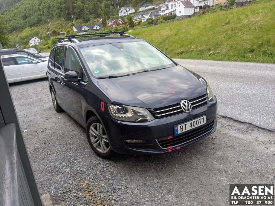VW Sharan, 2010->> (Type II)  delebil , Motorkode: CFF