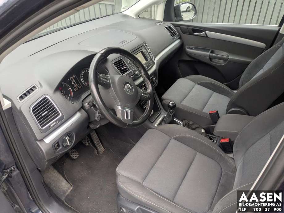 VW Sharan 2010-->> (Type II) delebil , Motorkode: CFF, Girkassekode: 